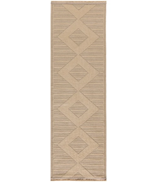 Nourison Washable Jute Natural Beige WSJ01 8 ft. Rect. Rug