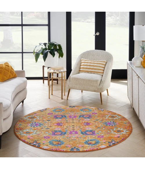 Nourison Passion Area Rug PSN01 Sunburst