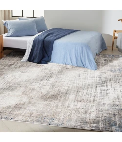 Calvin Klein CK022 Infinity IFN01 Blue Multicolor 9 ft. X 12 ft. Area Rug