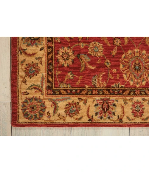 Nourison Home Living Treasures Red LI05 2ft.6in. x 4ft.3in. Rect. Rug