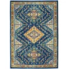 Nourison Home Allur ALR02 Navy Multicolor 5 ft. 3 in. X 7 ft. 3 in. Area Rug