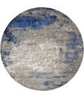 Nourison Twilight Round Area Rug TWI22 Blue/Grey 8' Round