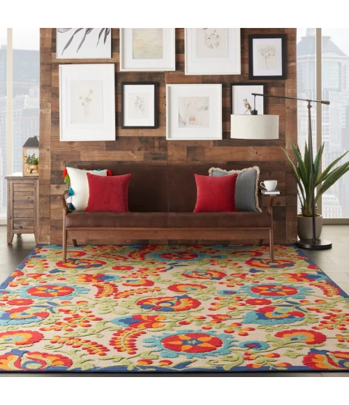 Nourison Aloha Area Rug ALH17-Multicolor