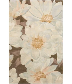 Nourison Home Tropics TS13 Mocha 5 ft. 3 in. X 8 ft. 3 in. Area Rug