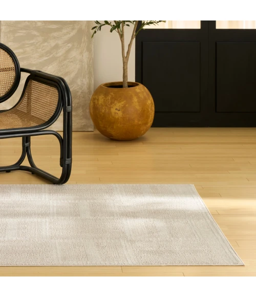 Nourison Home Nordic Taupe NRC11 4 ft. X 6 ft. Rectangle Rug