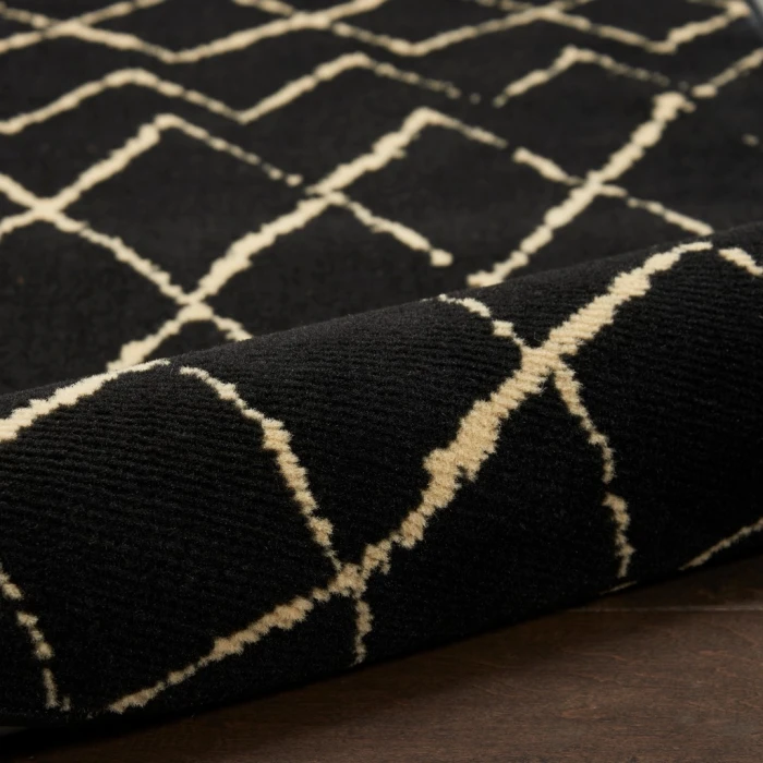 Nourison Grafix Area Rug GRF04-Black