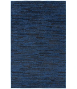 Nourison Home Nourison Essentials NRE01 Midnight Blue 2 ft. X 4 ft. Area Rug