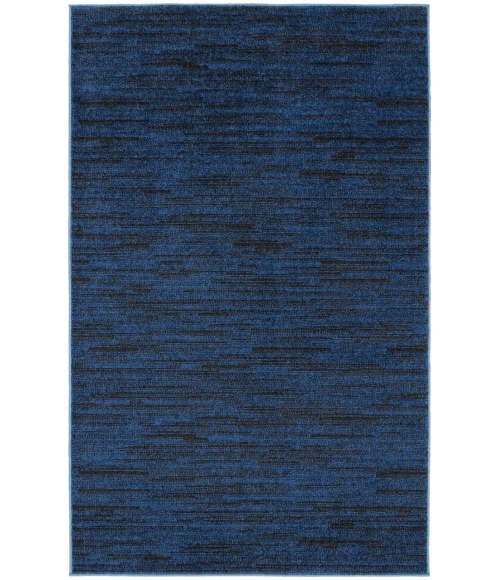 Nourison Essentials Area Rug NRE01-Midnight Blue