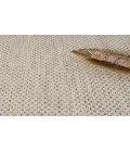 Nourison Courtyard Ivory/Silver COU01 5 ft. Round Rug