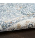 Nourison Astra Machine Washable Blue ASW20 4 ft. X 6 ft. Rect. Rug