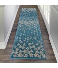 Nourison Tranquil Runner Area Rug TRA04-Turquoise