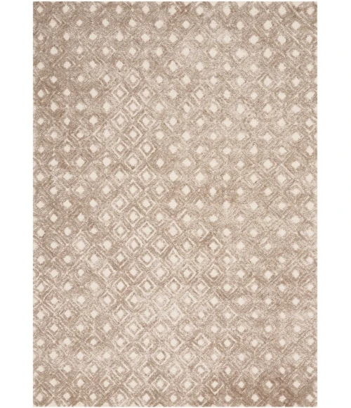 Nourison Home Deco Mod Taupe 46358 3ft.9in. x 5ft.9in. Rect. Rug