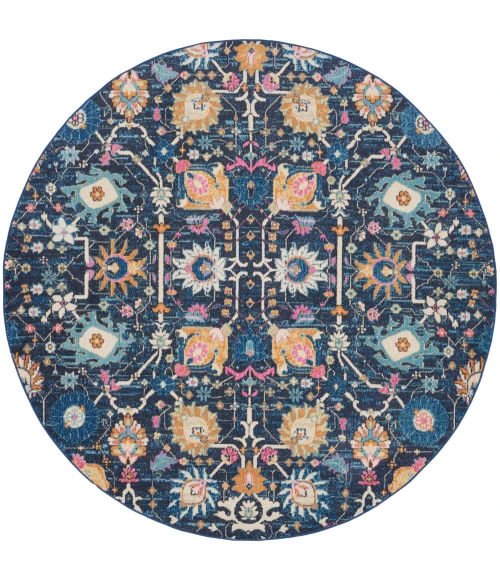 Nourison Passion Area Rug PSN01 Navy