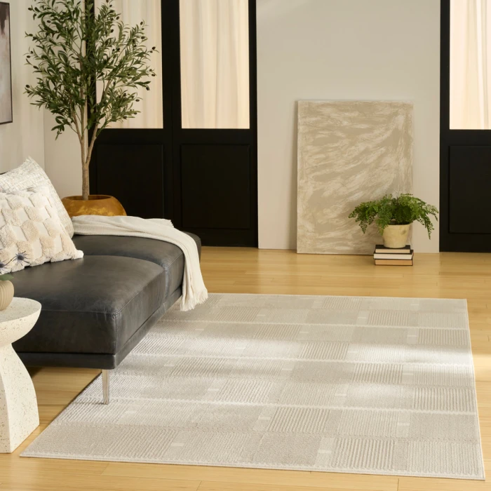 Nourison Home Nordic Ivory Beige NRC09 5 ft. X 7 ft. Rectangle Rug