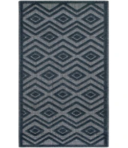 Nourison Home Versatile NRV01 Navy Blue 2 ft. X 6 ft. Area Rug