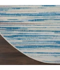 Nourison Jubilant Round Area Rug JUB04-Blue