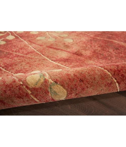 Nourison Somerset Round Area Rug ST74-Flame