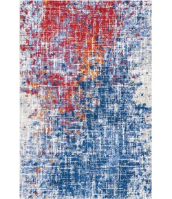 Nourison Home Twilight TWI25 Red/Blue 5 ft. 6 in. X 8 ft. Area Rug