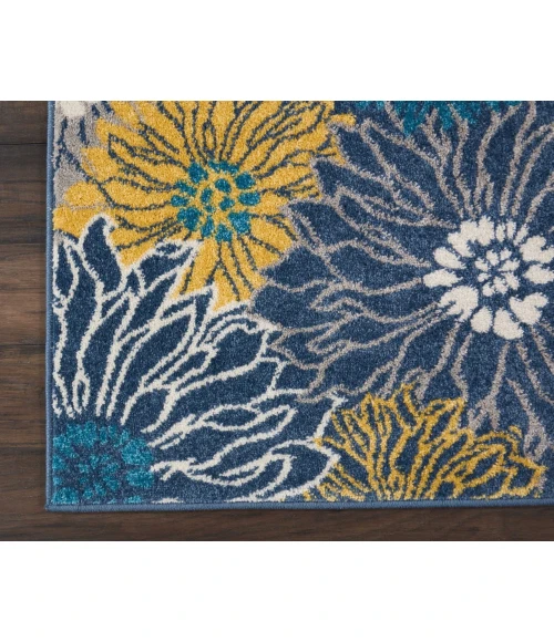 Nourison Passion Runner Area Rug PSN17-Blue