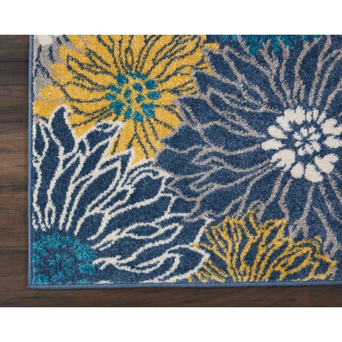 Nourison Passion Runner Area Rug PSN17-Blue