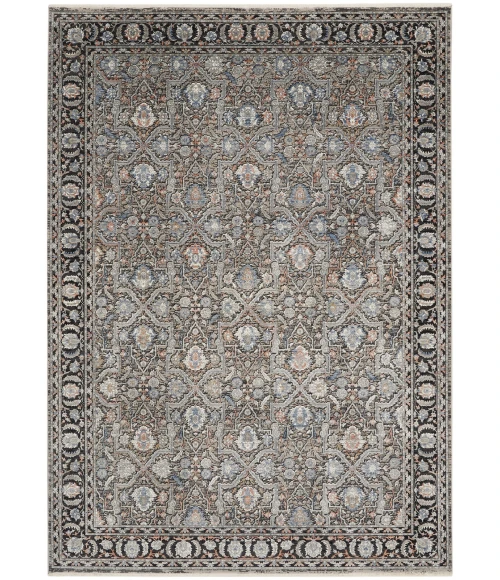 Nourison Starry Nights Area Rug STN10 Grey/Navy 8'6" x 11'6"