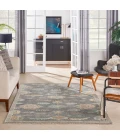 Nourison Odessa Dark Grey Multicolor ODS02 6 ft. X 8 ft. Rect. Rug