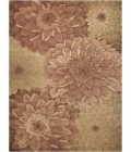 Nourison Tropics Area Rug TS11-Taupe/Green