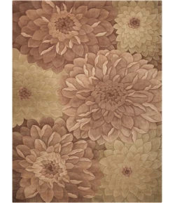Nourison Home Tropics TS11 Taupe Green 8 ft. X 11 ft. Area Rug
