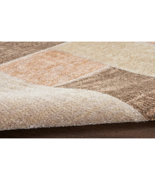 Nourison Astra Machine Washable Beige Multicolor ASW09 2 ft. 2 in. X 10 ft. Rectangle Rug
