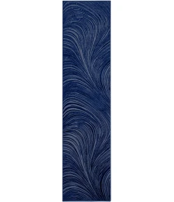 DKNY Central Park West Blue CEP02 2ft. x 6ft. Rect. Rug