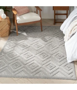 Nourison Home Versatile NRV01 Silver Grey 6 ft. X 9 ft. Area Rug
