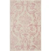 Nourison Home Jubilant JUB09 Ivory Pink 3 ft. X 5 ft. Area Rug