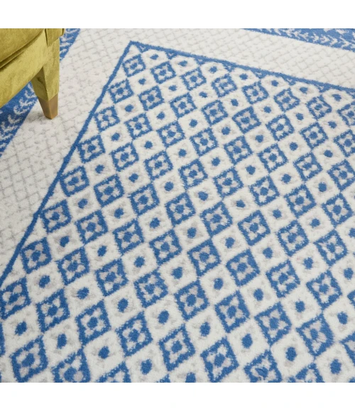 Nourison Whimsicle Area Rug WHS13-Ivory Blue