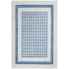 Nourison Home Whimsicle WHS13 Ivory Blue 6 ft. X 9 ft. Area Rug