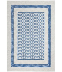 Nourison Home Whimsicle WHS13 Ivory Blue 6 ft. X 9 ft. Area Rug