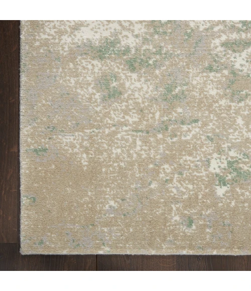 Nourison Twilight Area Rug TWI06 Ivory Green 12' x 15'