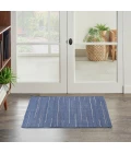 Nourison Interweave Navy IWV01 2 ft. X 3 ft. Rect. Rug