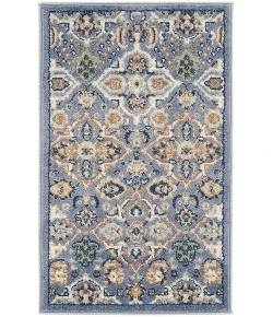 Nourison Home Allur ALR03 Light Blue 3 ft. X 5 ft. Area Rug