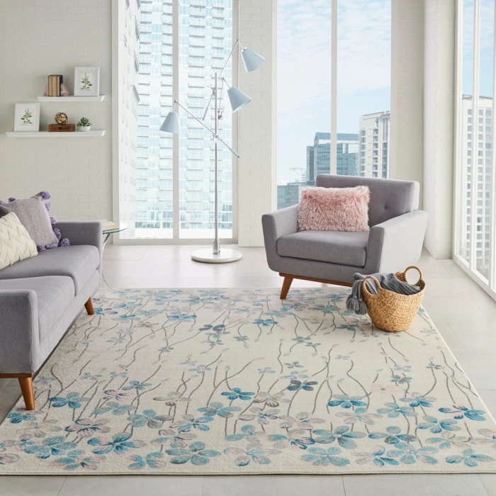 Nourison Tranquil Area Rug TRA04-Ivory