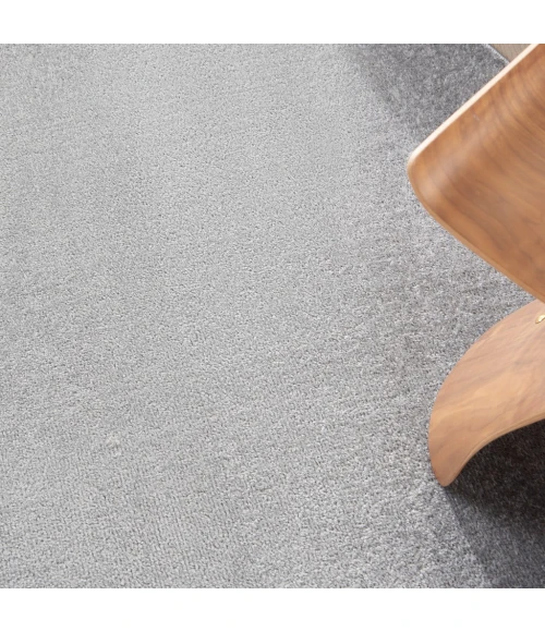 Nourison Essentials Silver Grey Area Rug NRE01-Silver Grey