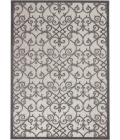 Nourison Aloha Area Rug ALH21-Grey/Charcoal