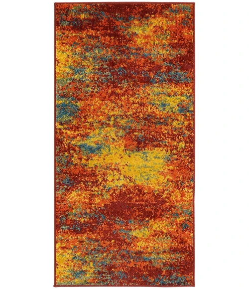 Nourison Home Nourison Essentials Flame NRE06 2 ft. X 4 ft. Rectangle Rug