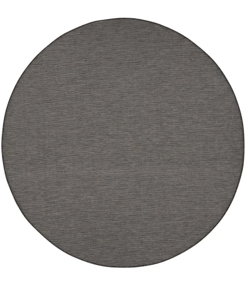 Nourison Positano Round Area Rug POS01-Charcoal