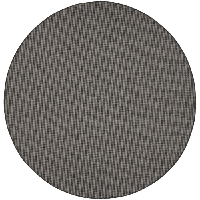 Nourison Positano Round Area Rug POS01-Charcoal