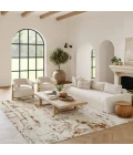 Nourison Quarry Ivory Rust QUA01 12ft. x 15ft. Rect. Rug
