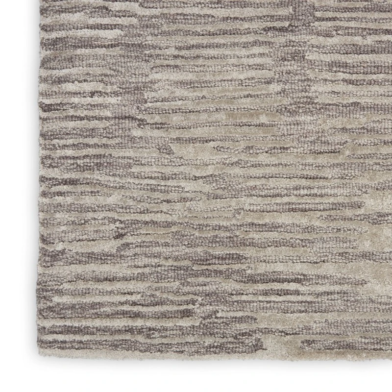 Calvin Klein Linear Area Rug LNR01 Grey