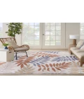 Nourison Aloha Blue Mocha ALH18 7 ft. 10 in. X 10 ft. 6 in. Rectangle Rug