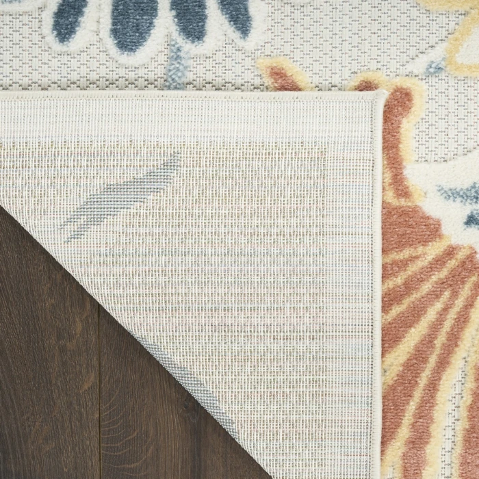 Nourison Aloha Ivory Rose ALH33 7 ft. 10 in. X 10 ft. 6 in. Rect. Rug
