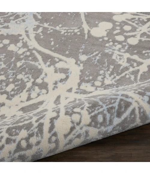 Nourison Jubilant Round Area Rug JUB12-Grey