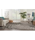 Nourison Aloha Silver Grey ALH05 9 ft. X 12 ft. Rectangle Rug